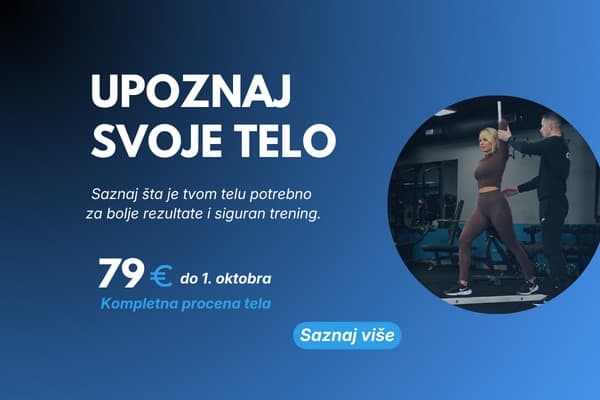 Baner upoznaj svoje telo baner